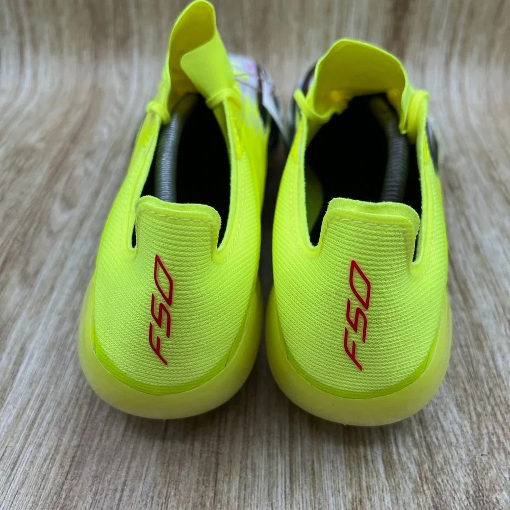 Adidas F50 Elite FG Soccer Cleats Men's Size 13 Yellow White Black JR6457 NEW